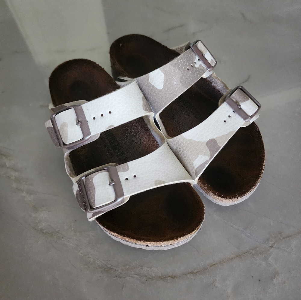 Birkenstock Kids Sandals Birko Flor Camo 29 185mm 12T -13T